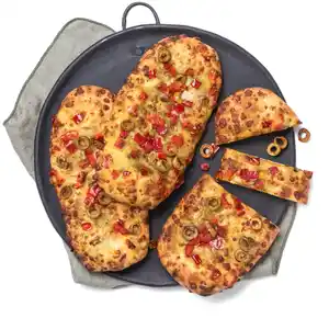 Focaccia, Stück