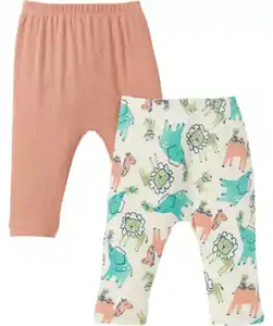 Newborn Pull-on-Hosen Tiere, braun