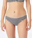 Bild 1 von Gestreifter Bikini-Slip, schwarz/weiß