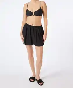 Strand-Shorts, schwarz