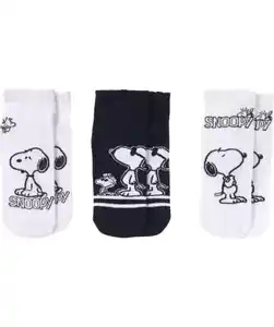 Peanuts Lizenz Sneakersocken, weiß