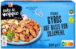 K-TAKE IT VEGGIE Veganes Gyros, 300-g-Packg.
