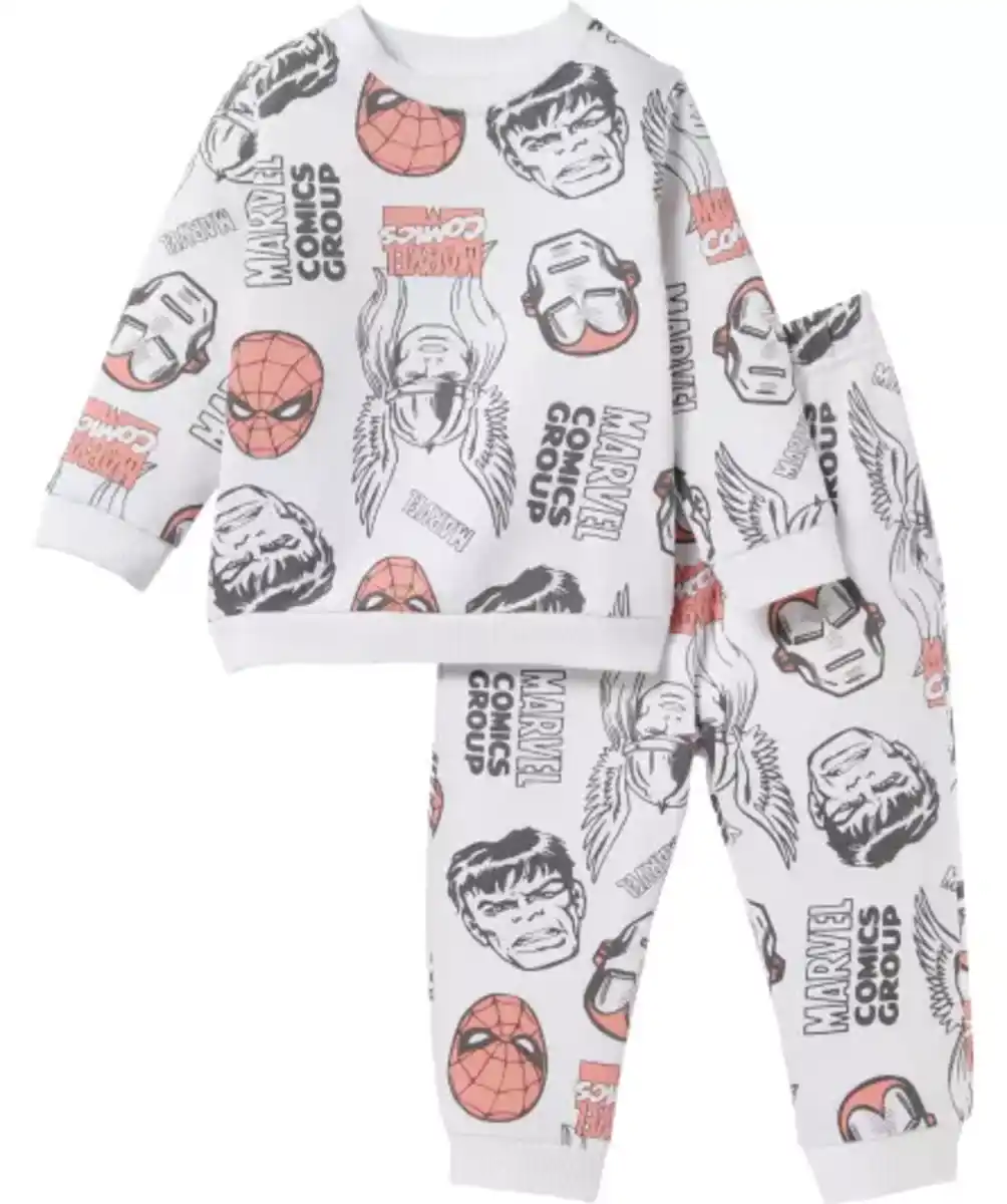 Bild 1 von Marvel Pullover + Hose, rot