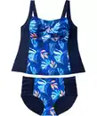 Bild 1 von Floraler Tankini, blau bedruckt