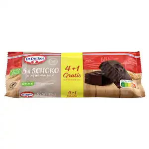 DR. OETKER, Dr. Oetker Kuchensnacks 4+1, Schokolade