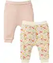 Bild 1 von Newborn Pull-on-Hosen Blumen, rosa