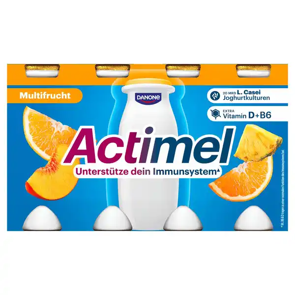 Bild 1 von DANONE Actimel 8 x 100 g, Multifrucht
