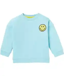 Smiley World Sweatshirt, helltürkis