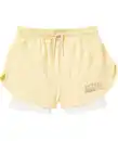 Bild 1 von 2-in-1-Sport-Shorts, hellgelb
