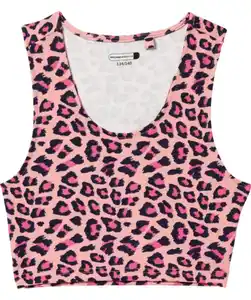 Sport-Top cropped, pink