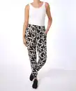 Bild 1 von Bedruckte Freizeithose, schwarz bedruckt