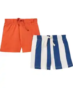 Shorts aus Baumwolle, orange