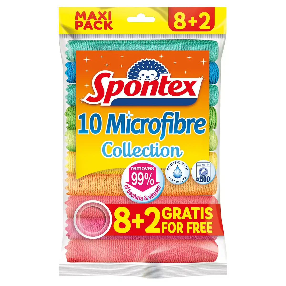 Bild 1 von SPONTEX Mikrofaser 8+2