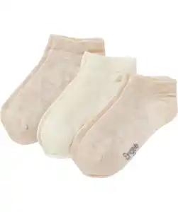 Sneakersocken im Pack, braun