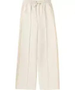 Sporthose mit weitem Bein, offwhite