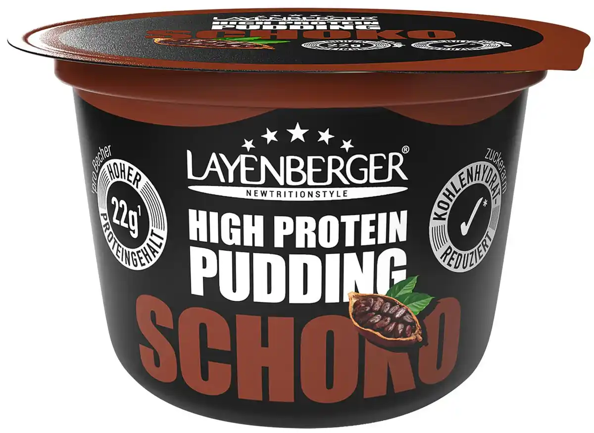 Bild 1 von LAYENBERGER High Protein Pudding, 200-g-Becher