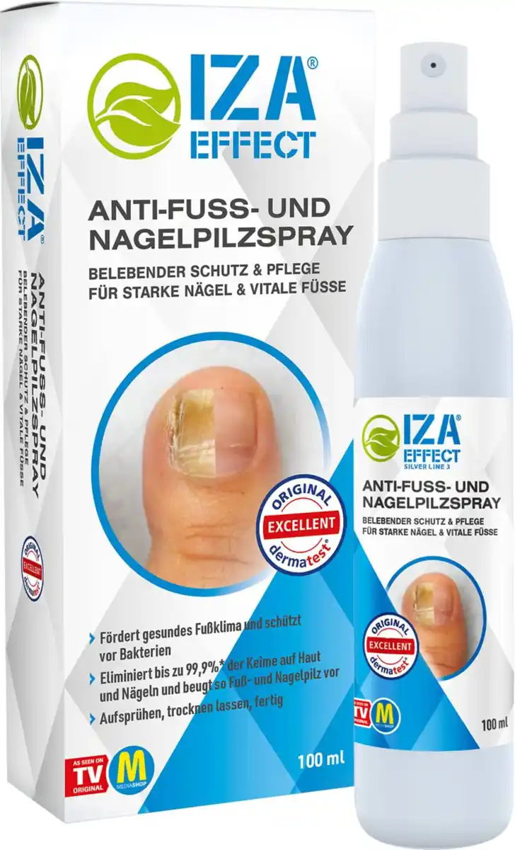 Bild 1 von IZA EFFECT Anti-Fuß- und Nagelpilzspray, 100-ml-Flasche
