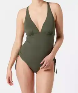 Badeanzug in Khaki