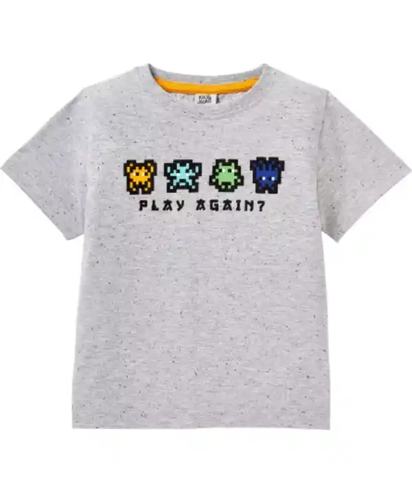 Bild 1 von T-Shirt Gaming, grau melange