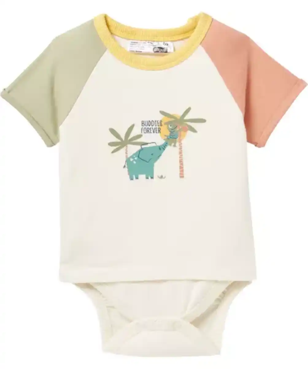 Bild 1 von Newborn Body mit T-Shirt, offwhite