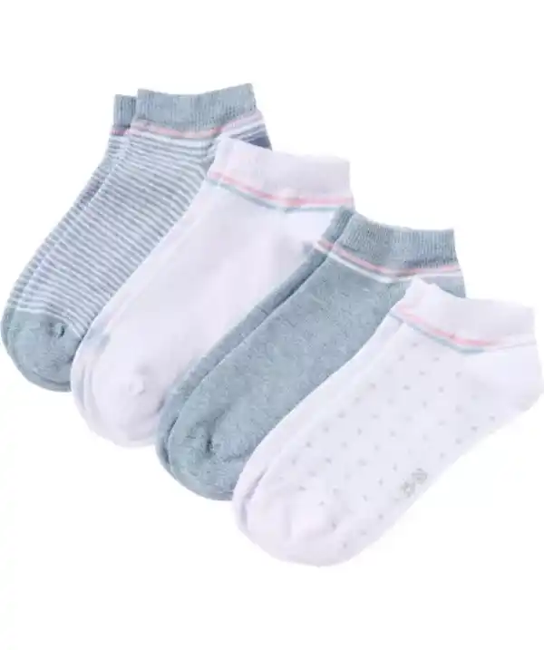 Bild 1 von Gemusterte Sneakersocken, blau