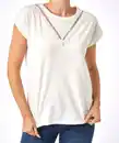Bild 1 von T-Shirt mit Spitzeneinsatz, offwhite