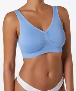 Blaues Bustier, blau