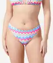 Bild 1 von Bikini-Slip mit Zickzackmuster, weiß bedruckt