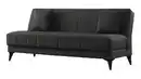 Bild 1 von Einzelsofa 3-Sitzer grau Schlaffunktion Bettkasten 192 cm - ACTION