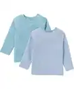 Bild 1 von Langarmshirts aus Baumwolle, hellblau