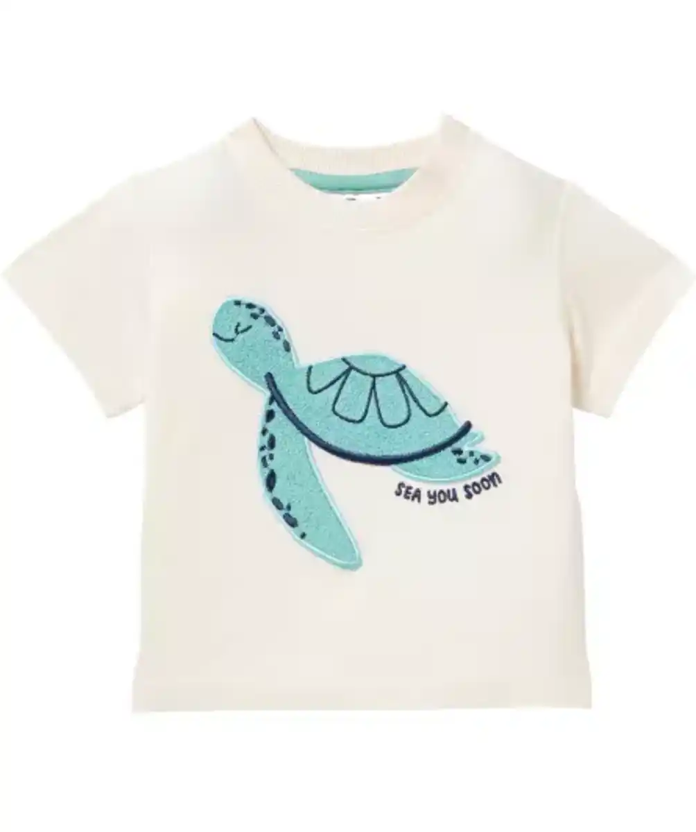 Bild 1 von T-Shirt Schildkröte, offwhite