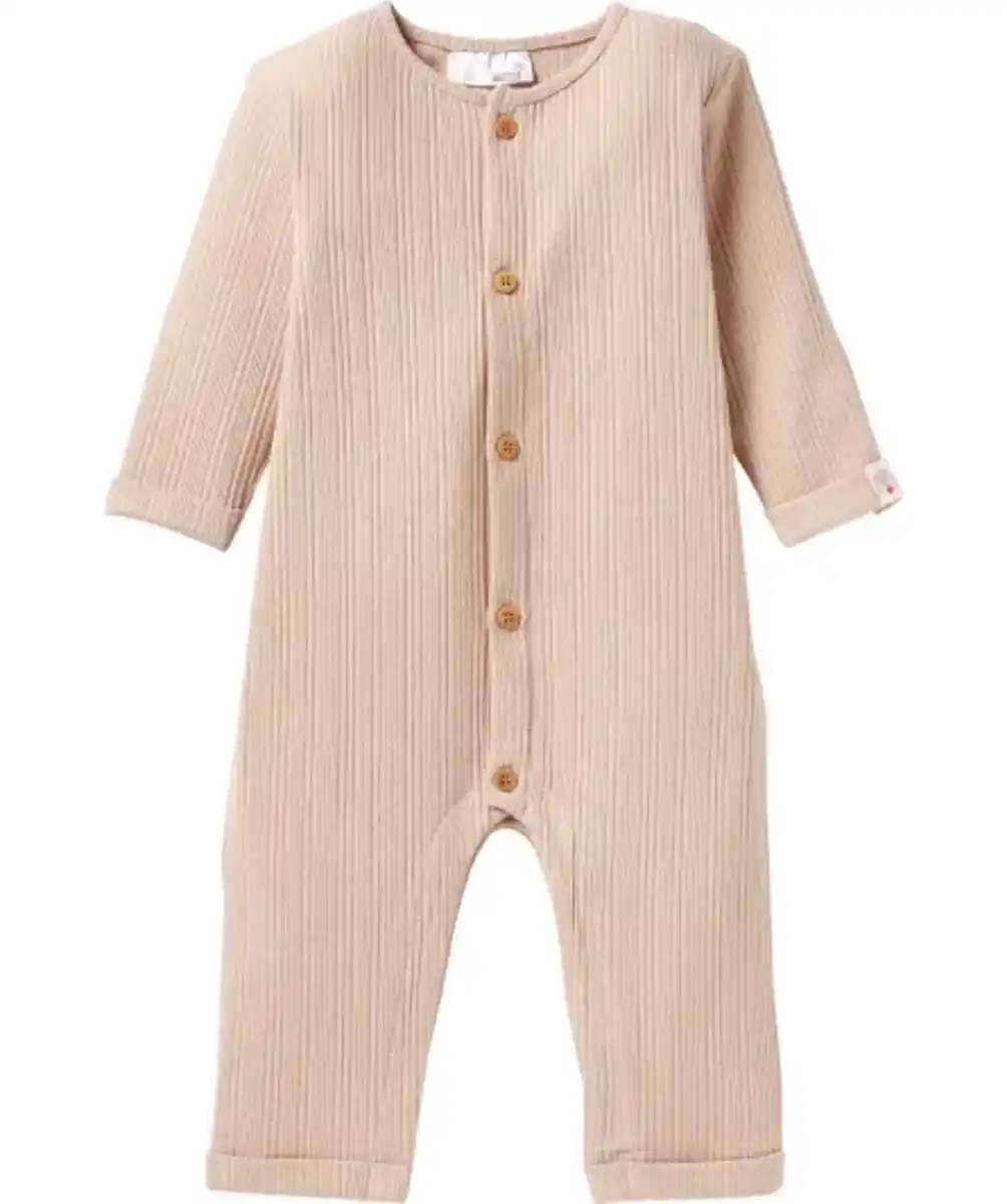 Bild 1 von Newborn Strickstrampler, Beige