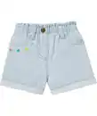 Bild 1 von Jeans-Shorts mit Stickereien, jeansblau