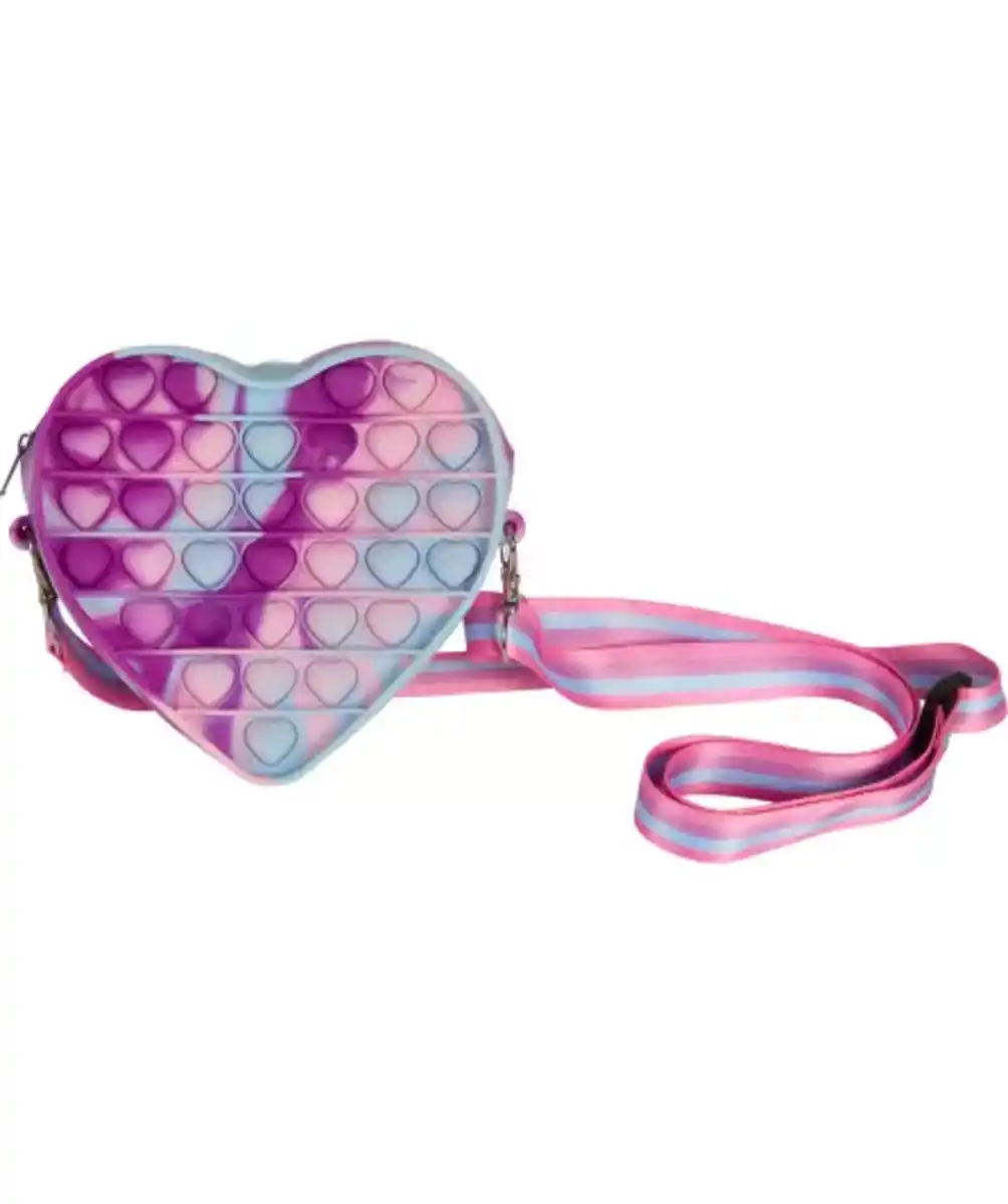 Bild 1 von Pop-It-Umhängetasche, helllila gemustert