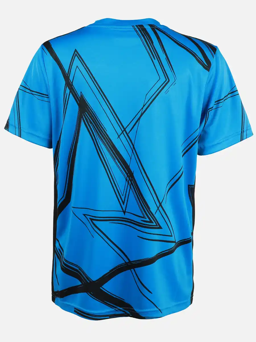 Bild 2 von Jungen Sport Shirt mit abstraktem Print Blau