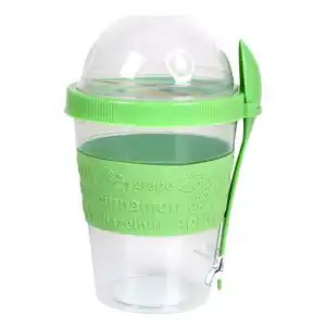 Joghurtbecher 660ml mit Löffel