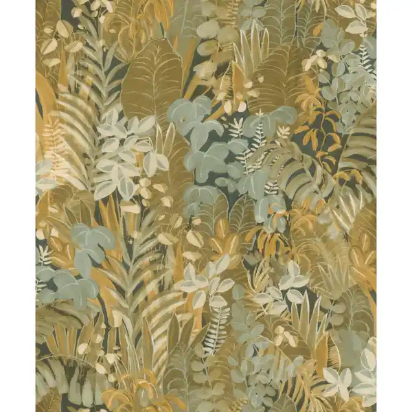 Bild 3 von Vliestapete »Schöner Wohnen«, Dschungel, LxB: 10,05 x 0,53 m, hellgrün senf