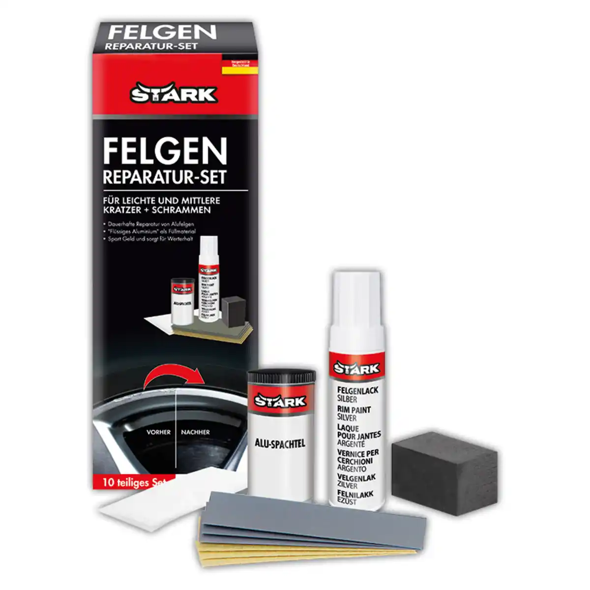 Bild 1 von Stark Felgen Reparatur-Set 10tlg.