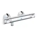 Bild 3 von GROHE Thermostat-Brausebatterie »Precision Flow«, 38-43°C, chromfarben, glänzend, für das Badezimmer