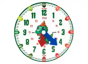 Lehrnuhr D=14cm versch. Designs