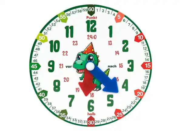 Bild 1 von Lehrnuhr D=14cm versch. Designs