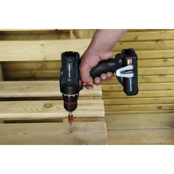 Bild 3 von KRAFTRONIC Akku-Bohrschrauber »KT-AS 18 Li«, 18 V, inkl. Akku