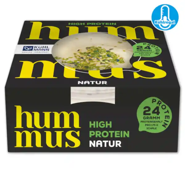 Bild 1 von KÜHLMANN Hummus High Protein*