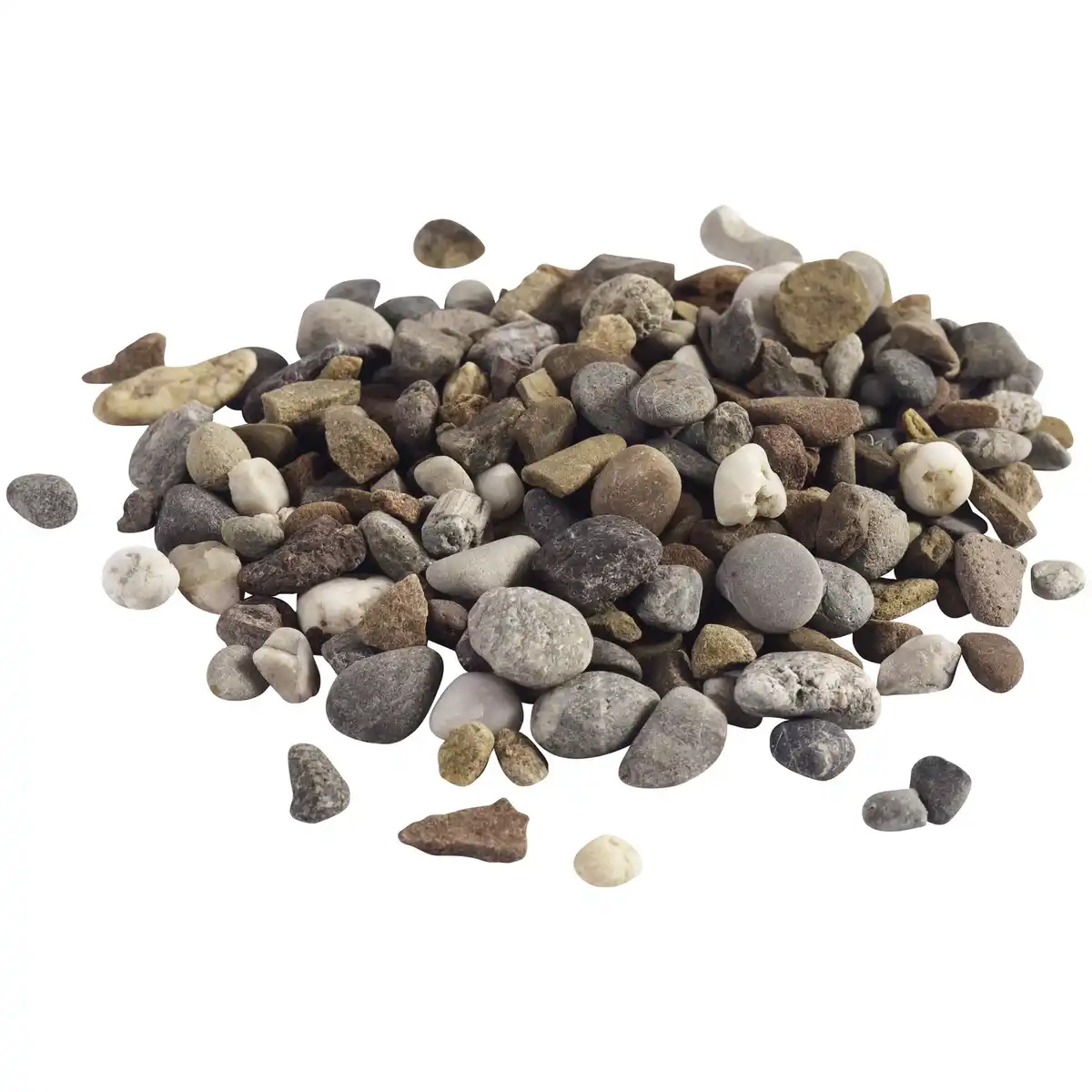 Bild 1 von Mr. GARDENER Kies, Körnung: 8 mm - 16 mm, 25 kg, beige/braun/bunt