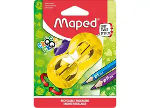 Maped Doppelanspitzer 2 Größen mit Dose