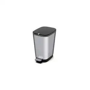 KIS Abfalleimer 25 l, silber