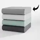 Bild 1 von Mako-Feinjersey Topper-Spannbetttuch - ca. 90 - 100 x 200 cm
