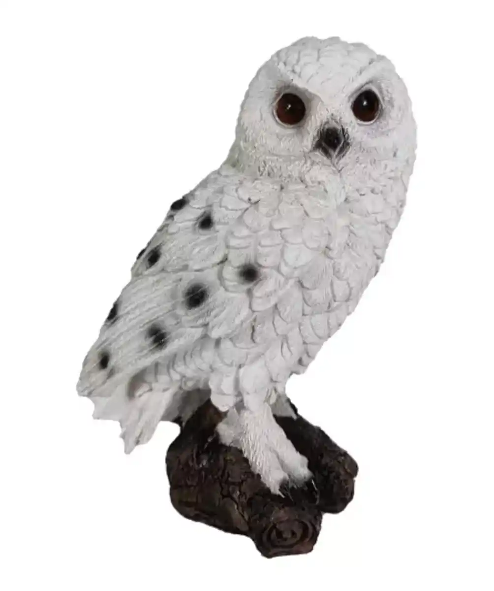 Bild 1 von Deko-Eule Herbst, weiß