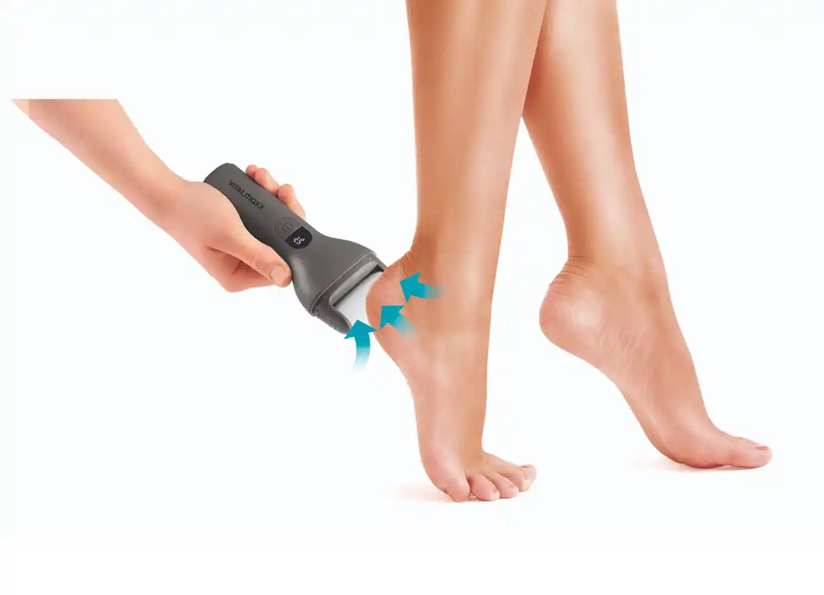 Bild 1 von VITALmaxx Elektrischer Hornhautentferner 5V Grau