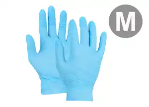 ulith Nitril-Einweghandschuhe Blau puderfrei T30 200 Stück Gr. M
